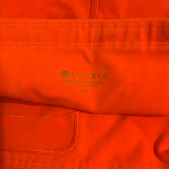 Athleta Capri Leggings | Red | Women’s Medium - Picture 6 of 8